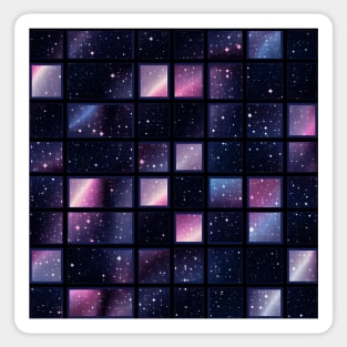 Endless Frontier - Infinite Space Seamless Pattern Sticker